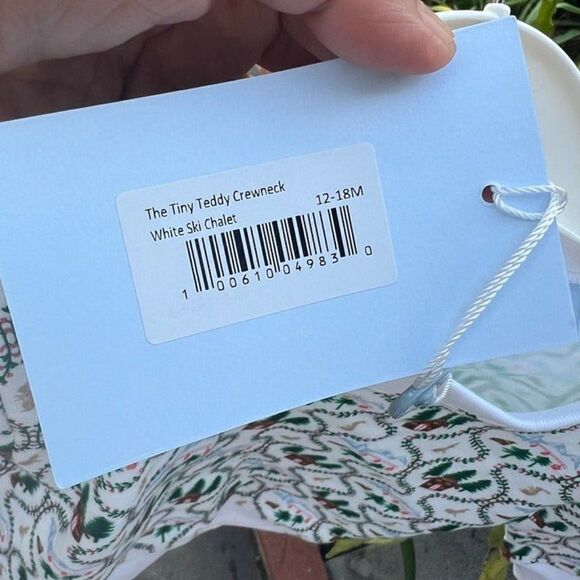 Hill House 12-18 months Baby Infant The Tiny Teddy Crewneck Sweatshirt - Picture 4 of 5